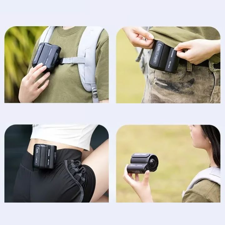 BreezeBelt – The Ultimate Portable Fan for All-Day Comfort