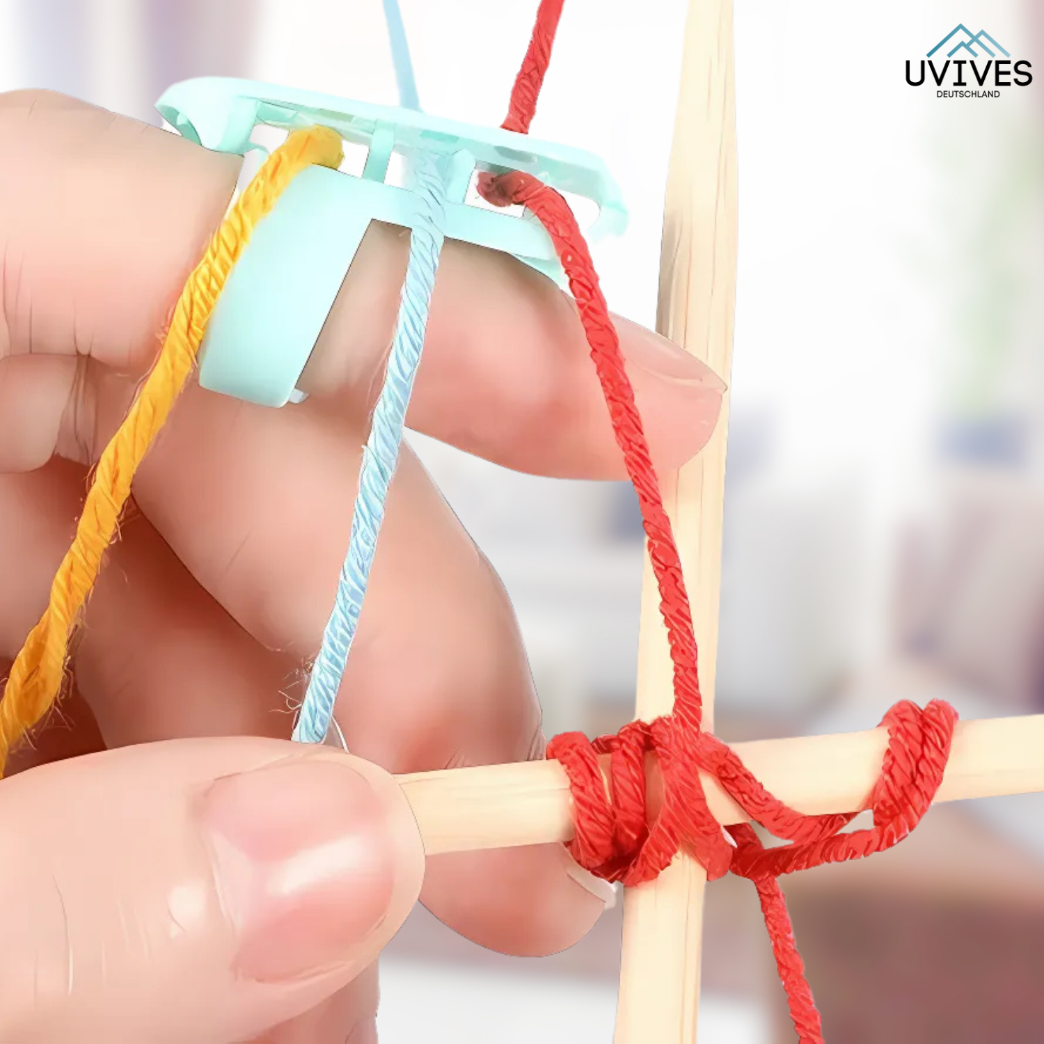 2+3 FREE | EasyThread – The Ultimate Yarn Guide Ring for Tangle-Free Knitting