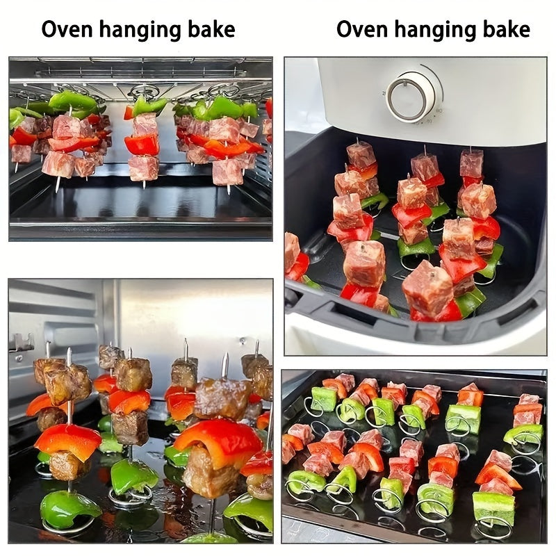 5+5 FREE | GrillElevate™ - The stainless steel skewers for even & perfect grilling