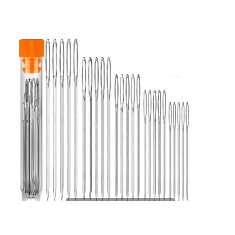 EmbroiMaster – Sharp Sewing Needle Set with Large Eye