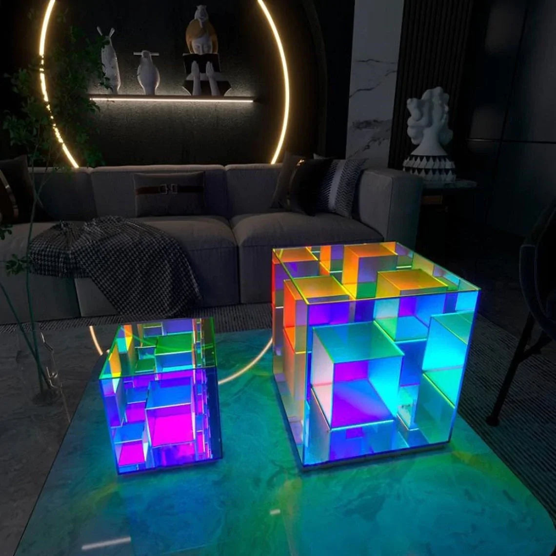 LuminoraCube – Your Room Becomes a Futuristic Gallery!