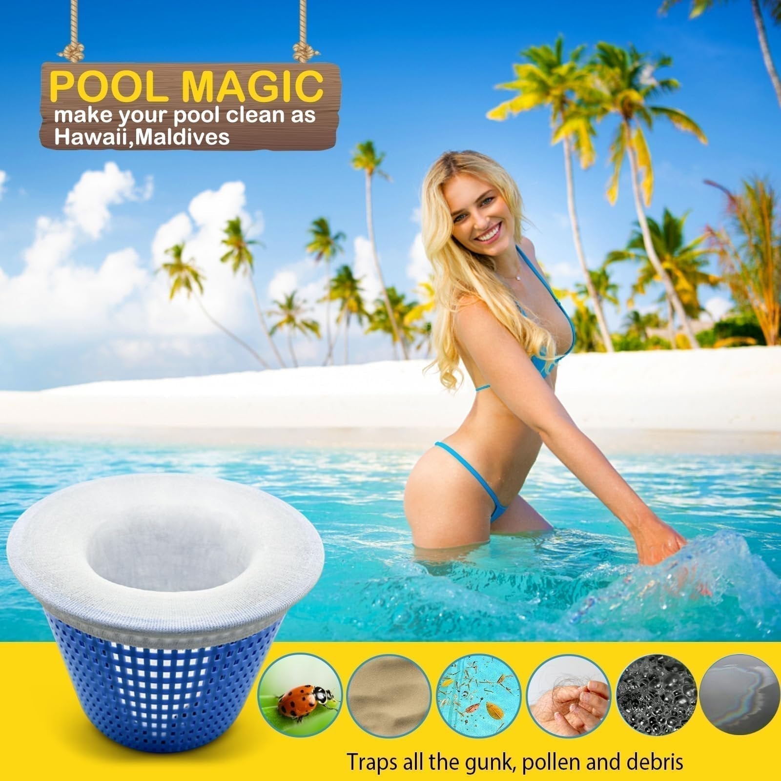 2+1 FREE | DebrisGuard – Keep Your Pool Sparkling Without the Extra Work