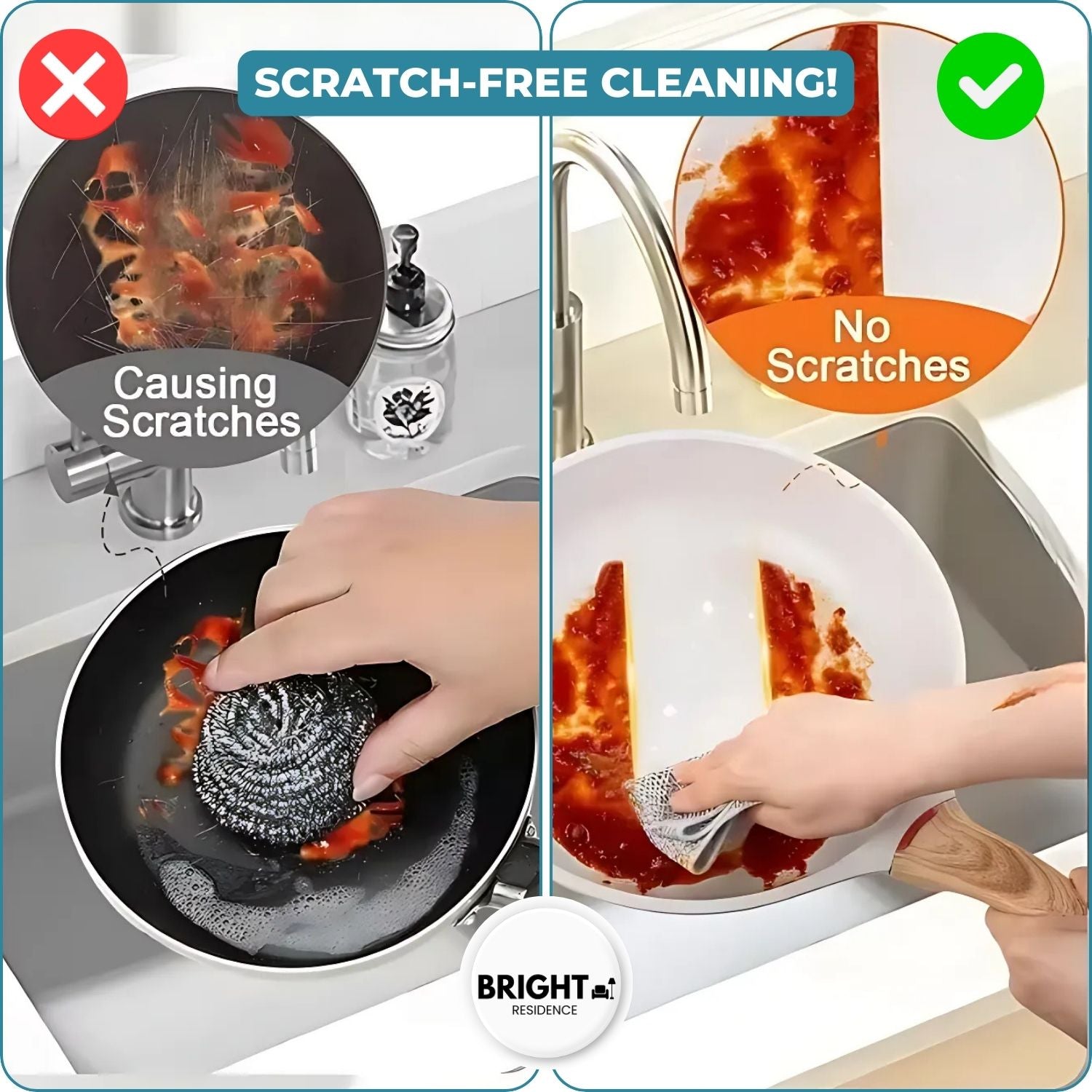 5+5 FREE | FlexClean™ - Multi-purpose wire cloths for stubborn stains