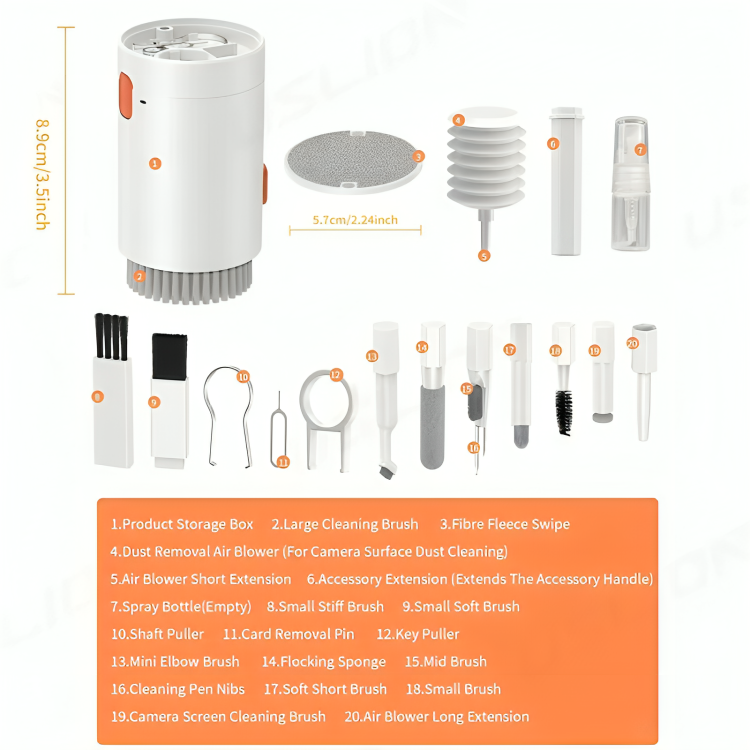 TechClean – Your Complete 20-in-1 Cleaning Hero!!