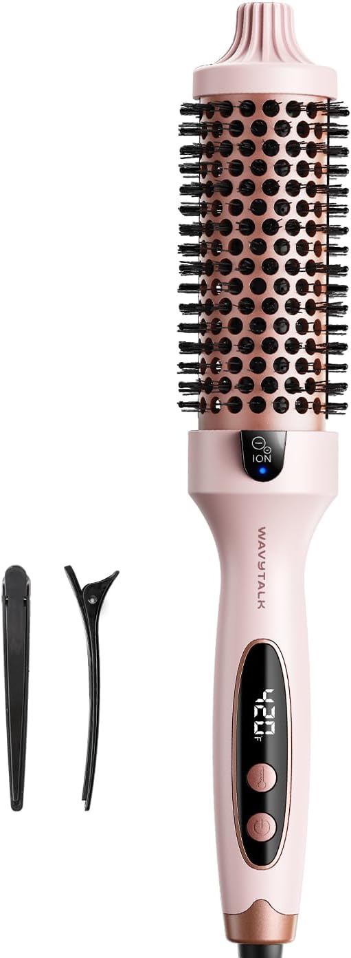 GlamWave Pro – The Ionic Thermal Brush for Shiny, Voluminous Hair