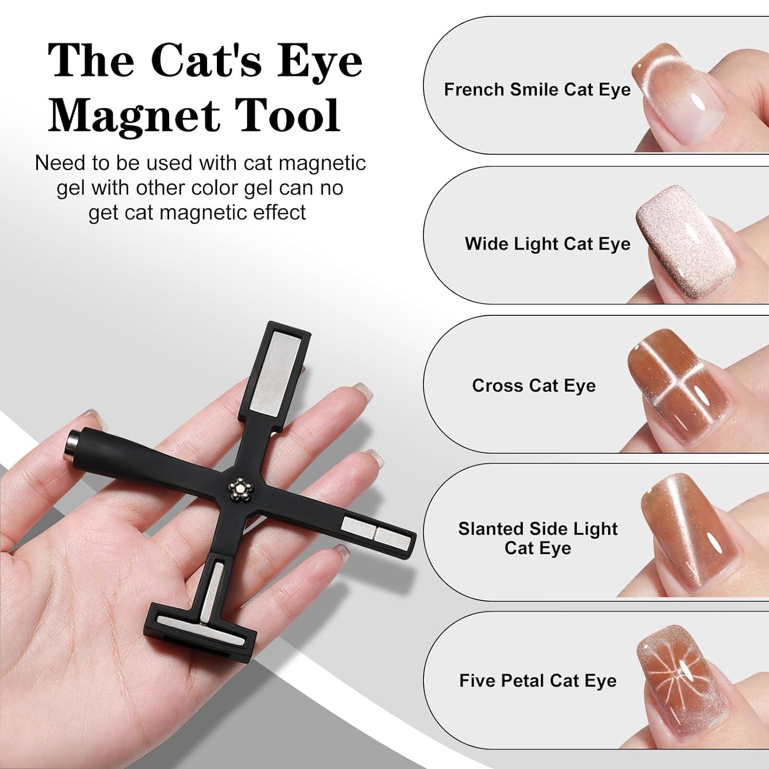 MagEye Pro – One Magnet, Infinite Cat-Eye Designs!
