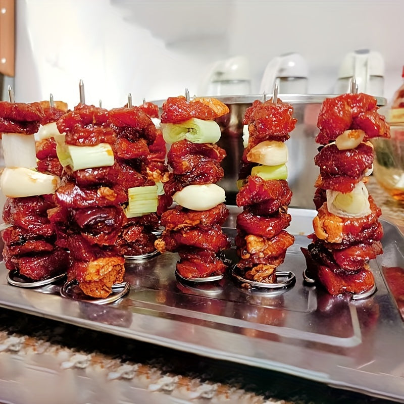 5+5 FREE | GrillElevate™ - The stainless steel skewers for even & perfect grilling