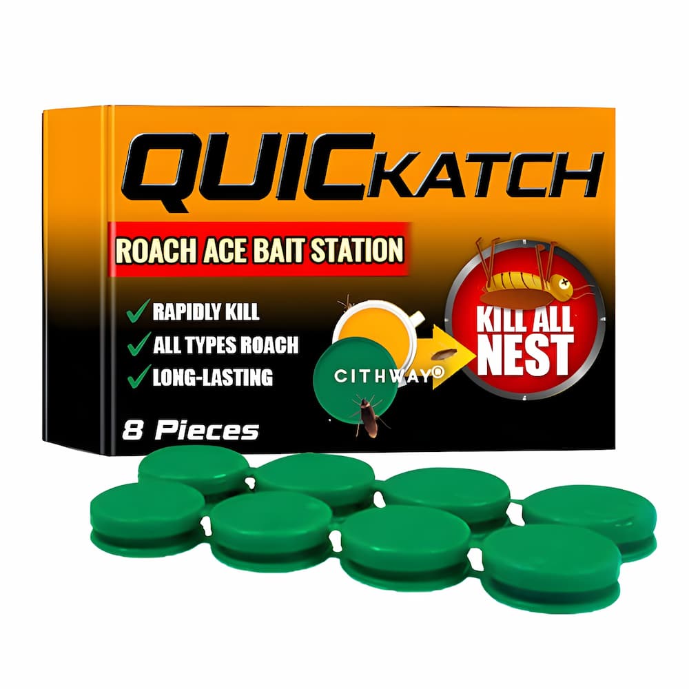 4+4 FREE | RoachShield – The Ultimate Chemical-Free Cockroach Solution