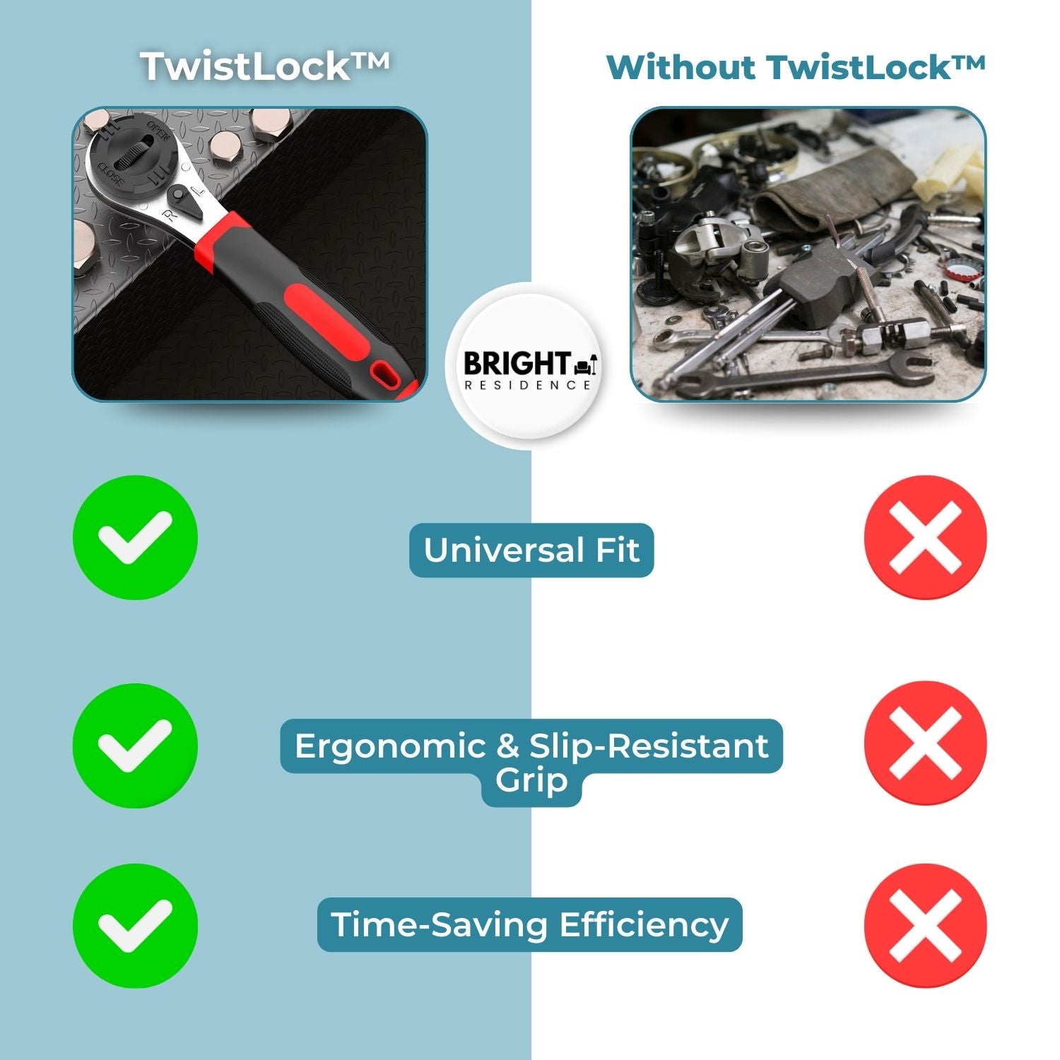 TwistLock™ - master every angle effortlessly