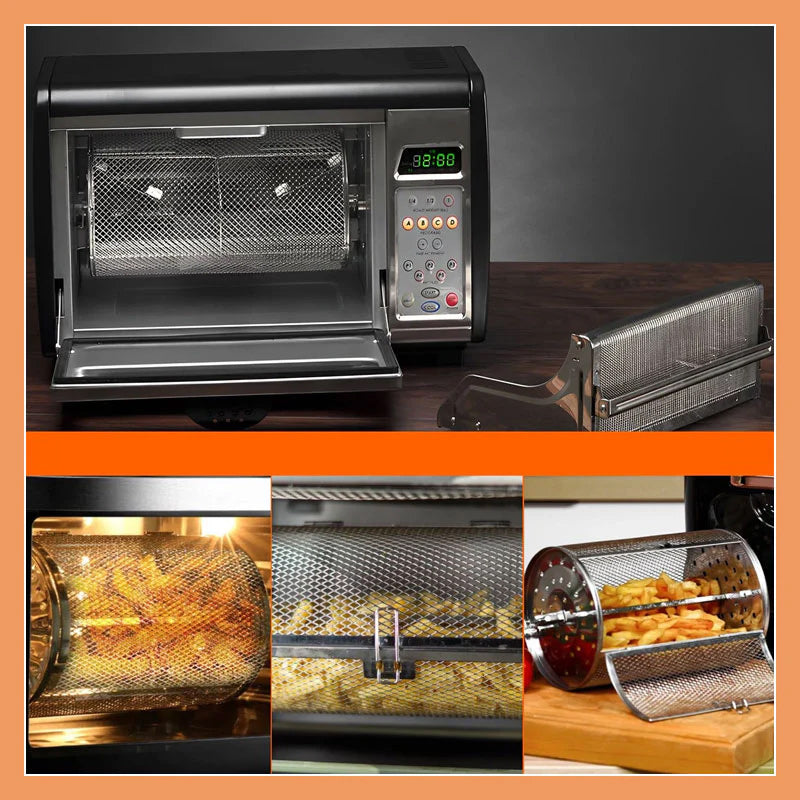RoastPro – Effortless Roasting & Grilling with Perfect Rotation!