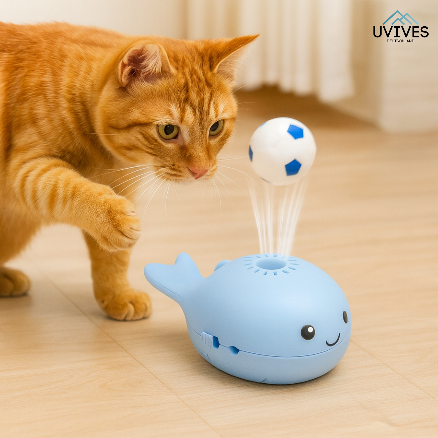 PawGlide – The Floating Toy That Keeps Your Cat Moving!