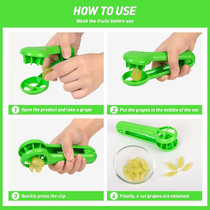 1+1 FREE | MiniSlice - Multifunctional small fruit slicer