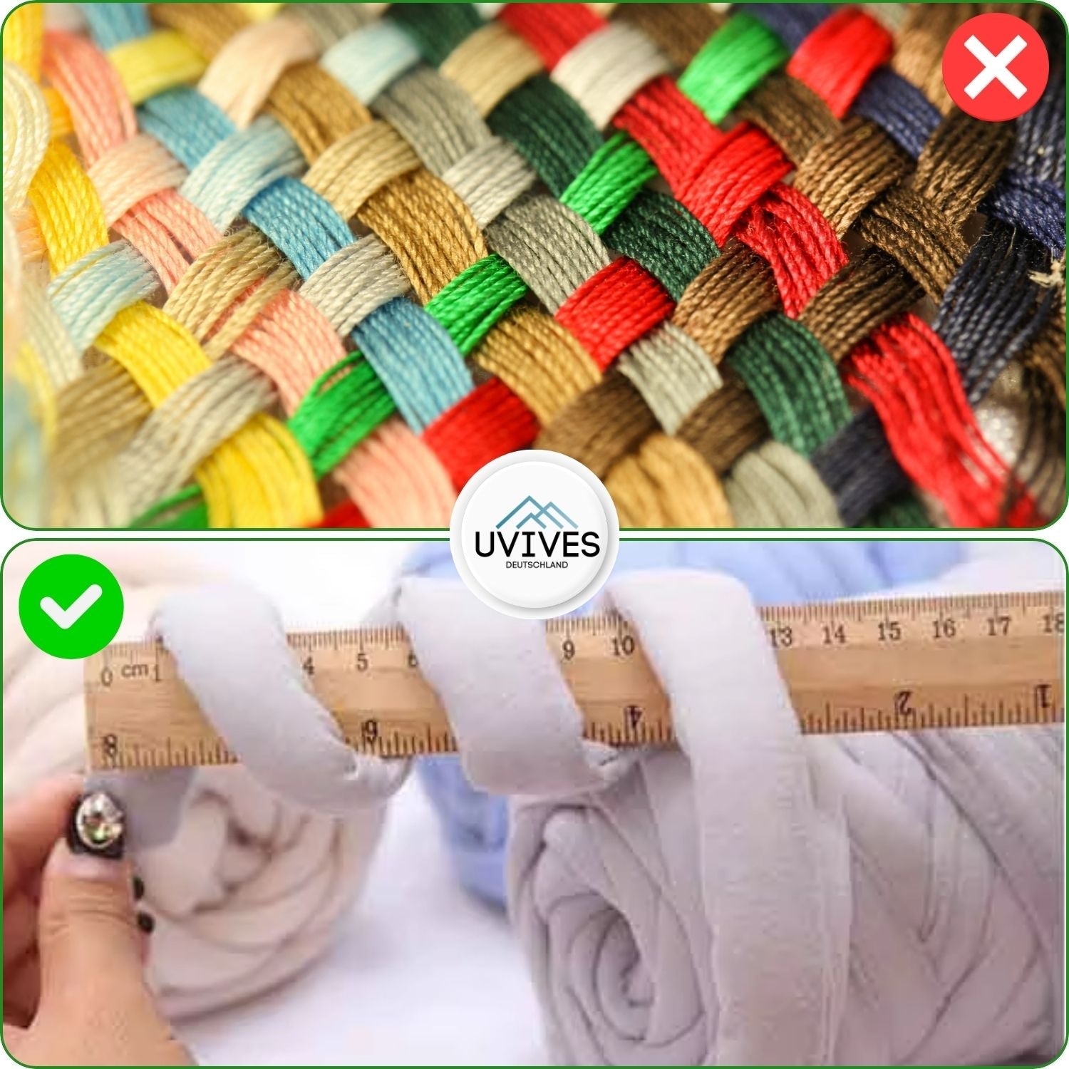 PlushLoops™ - DIY chunky hand knitting tube yarn