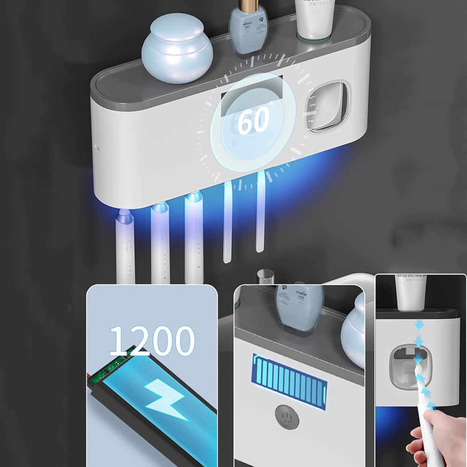 UVShield – Smart Hygiene & Effortless Toothpaste Dispensing