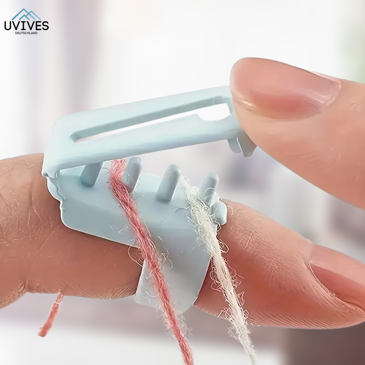 2+3 FREE | EasyThread – The Ultimate Yarn Guide Ring for Tangle-Free Knitting