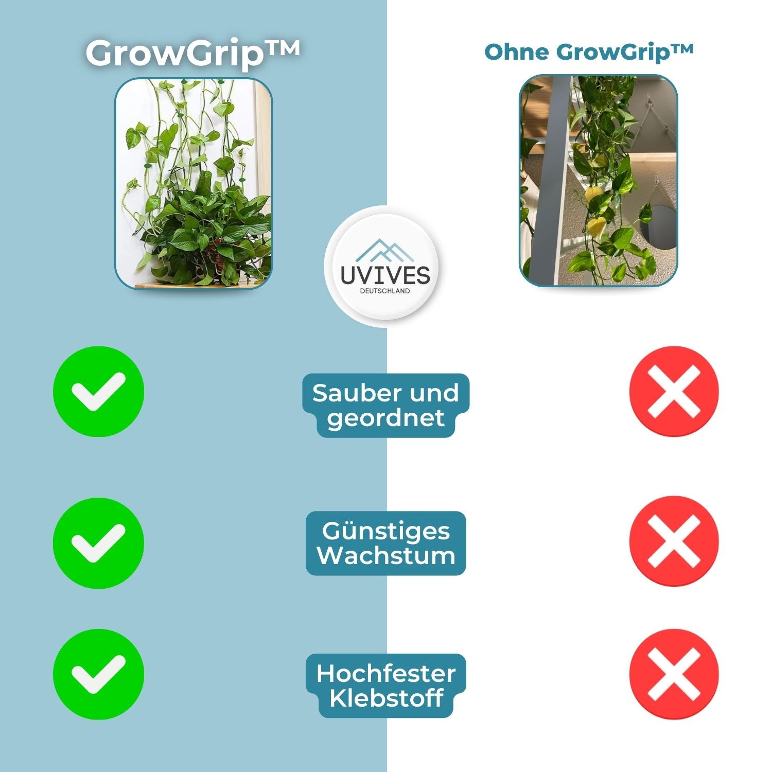 10+10 FREE | GrowGrip™ - plant fastening clips