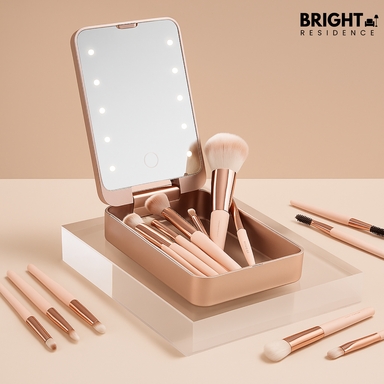 MirrorGlam - Perfect make-up on the go, anytime and anywhere!