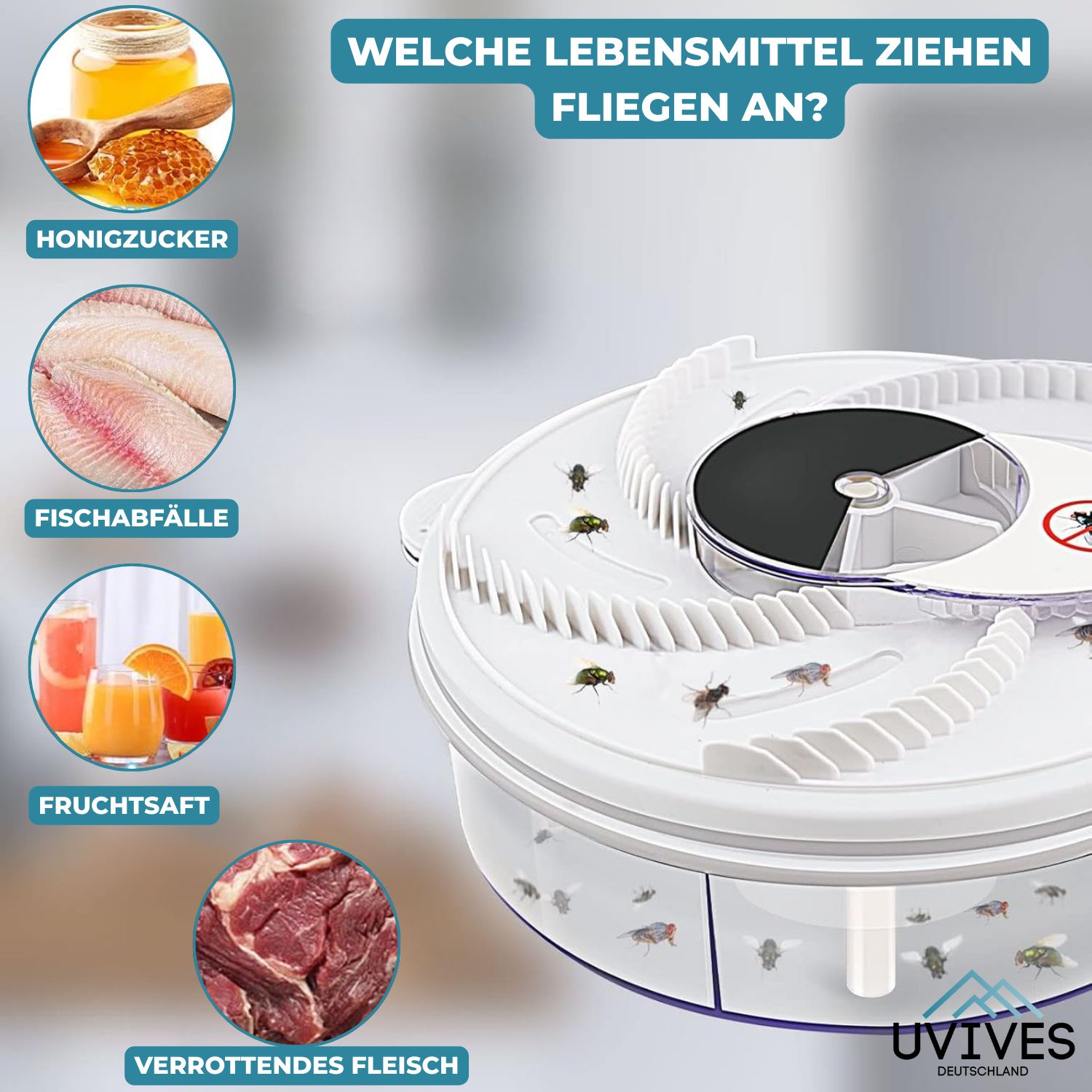 FlyFree - Quiet & chemical-free against flies