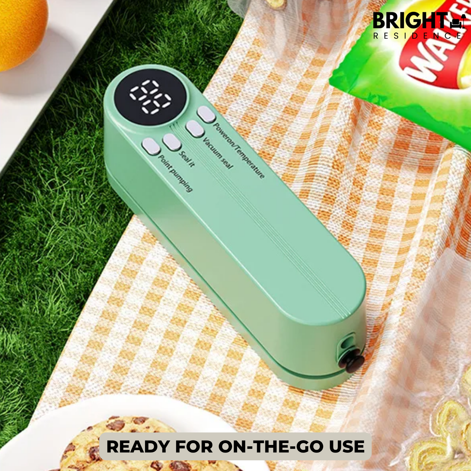 ProtectSeal – 3-in-1 Portable Vacuum Sealer for Home & Travel