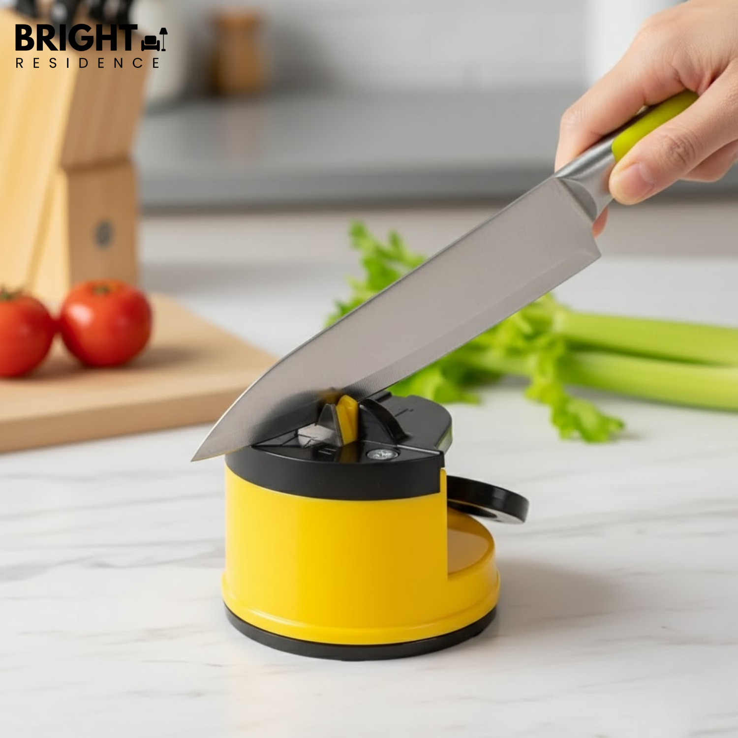 1+1 FREE | SharpMate – Mini Knife Sharpener with Suction Cup!