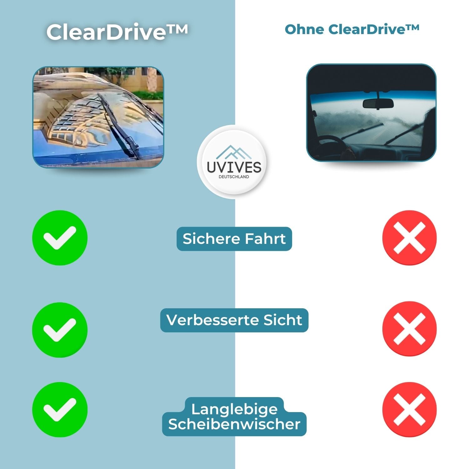 1+1 FREE | ClearDrive™ - Clearer vision, safer driving