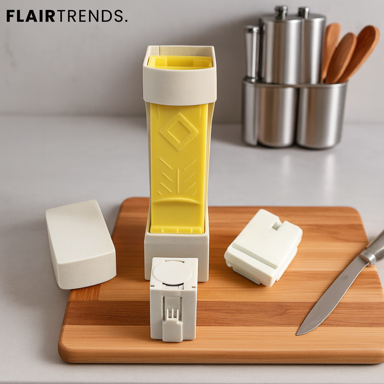 SliceMelt – Effortless Butter Slicing Made Simple!