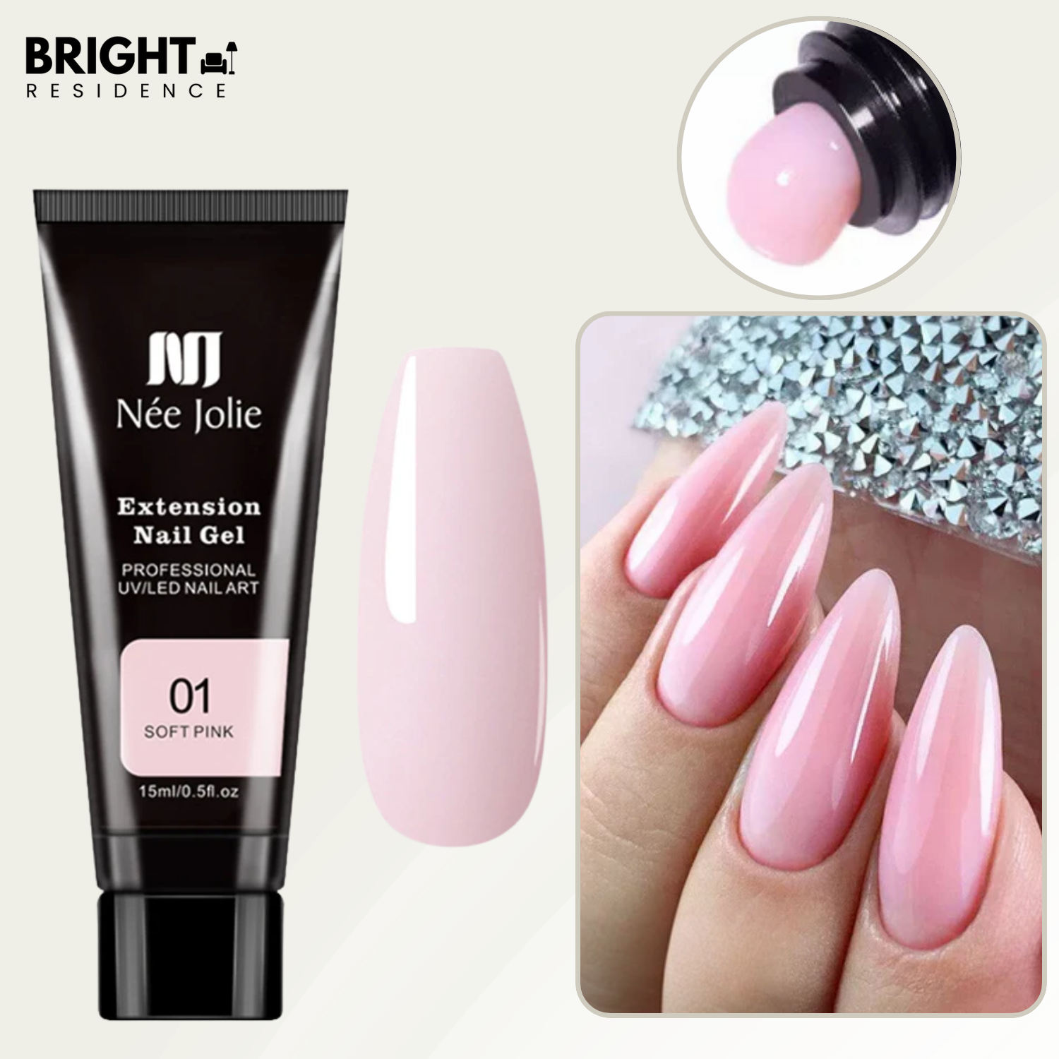 1+1 FREE | NailMuse – Salon-Quality Nails at Home – No UV Lamp Required, Quick & Easy Application