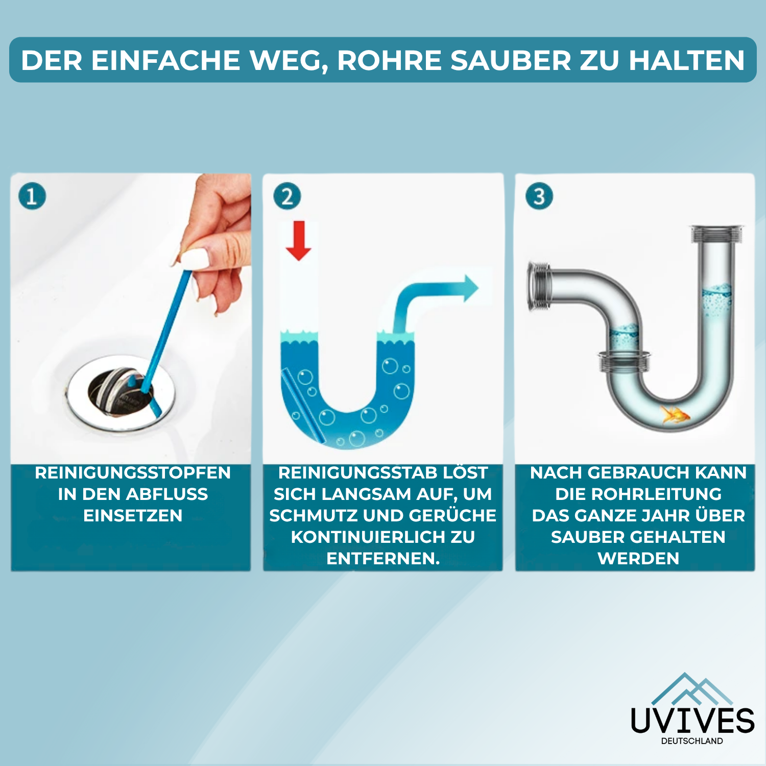1+1 FREE | PipePure – Keep Your Drains Fresh and Clog-Free Every Month!