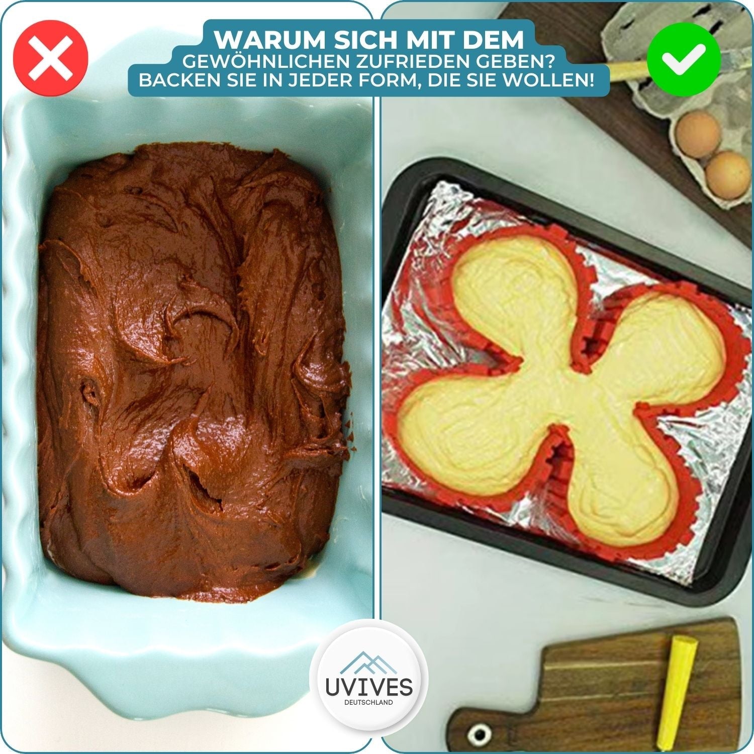 2+2 FREE | BakeArt™ - Silicone cake mold DIY