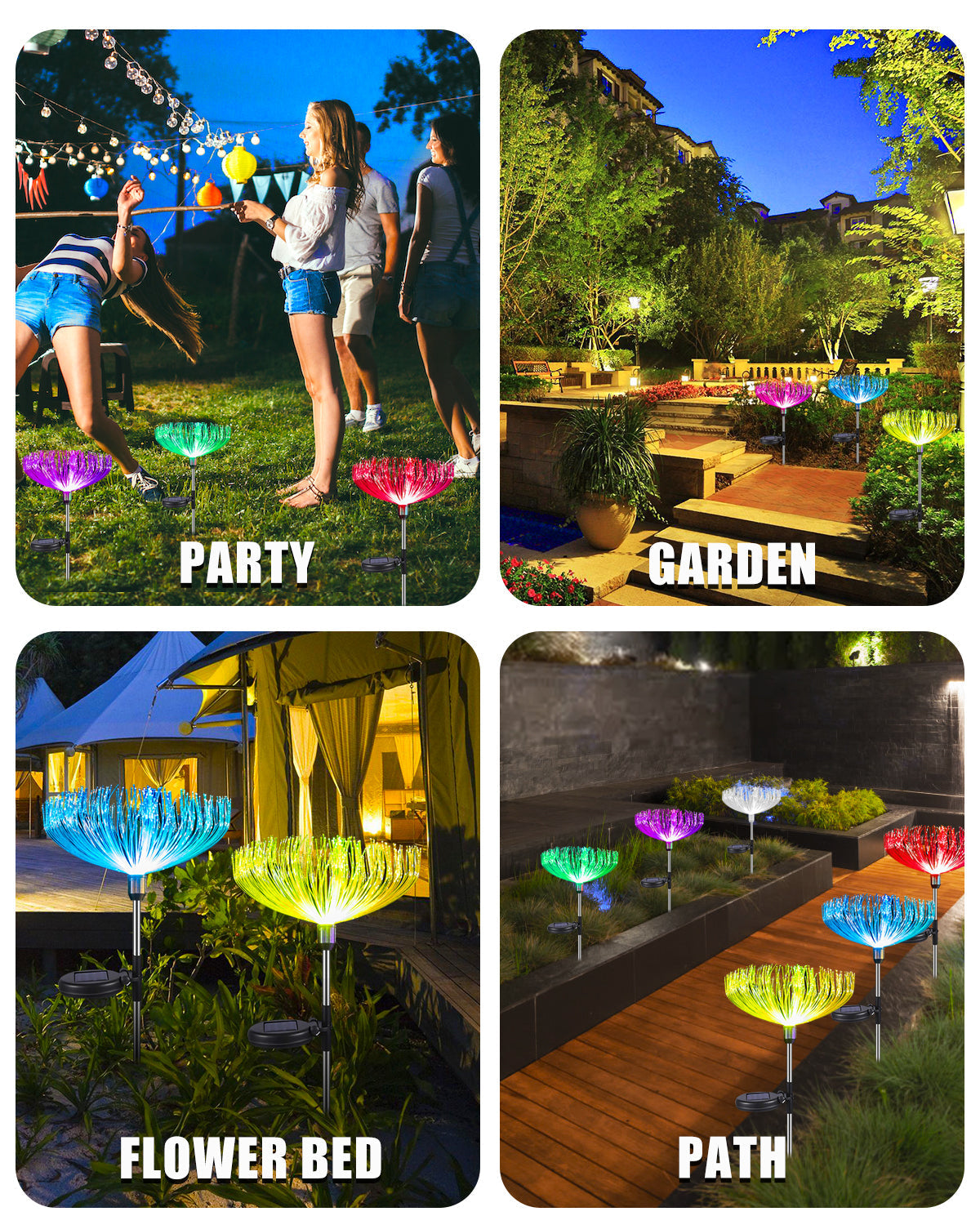 LumiPetal - Colorful solar flowers for your garden