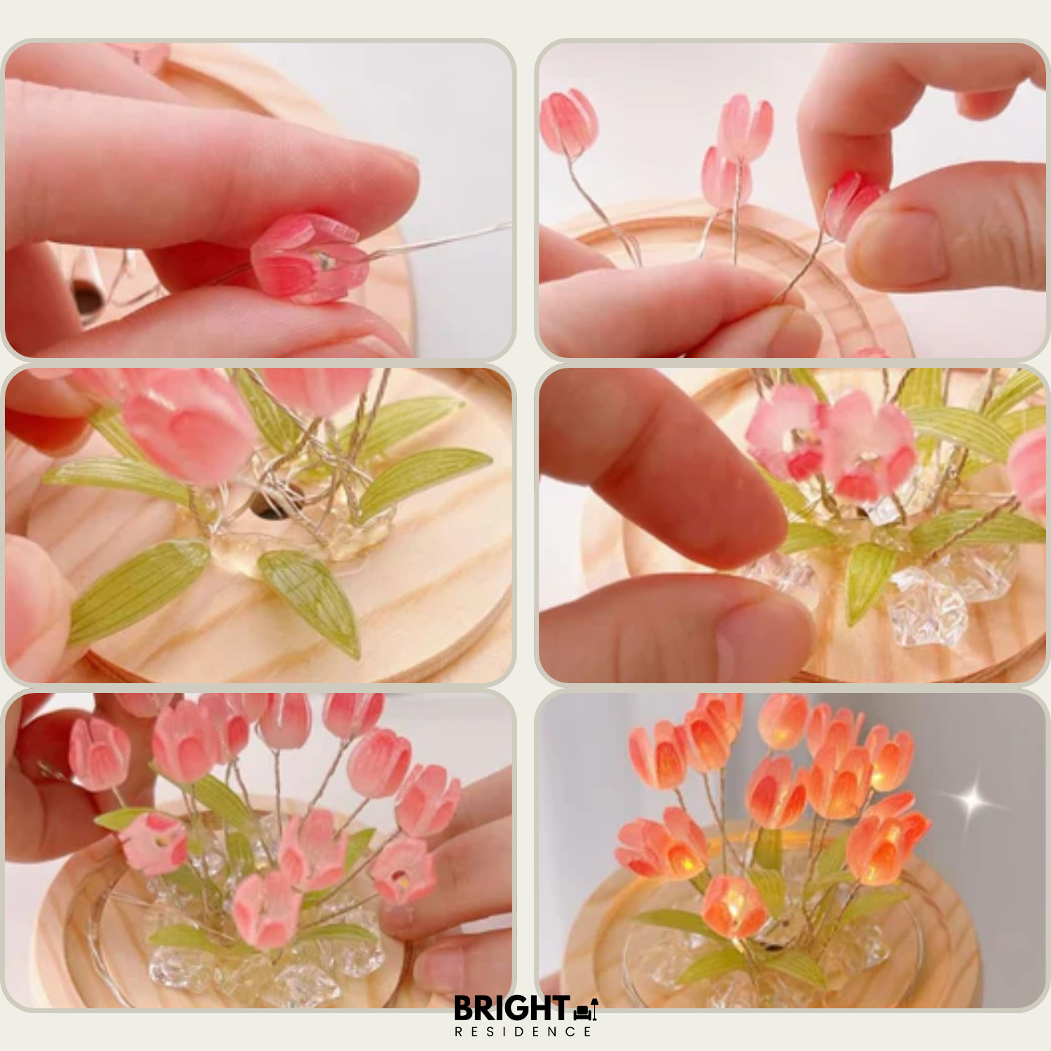 TulipGlow – Soft Light & Stylish Decor!