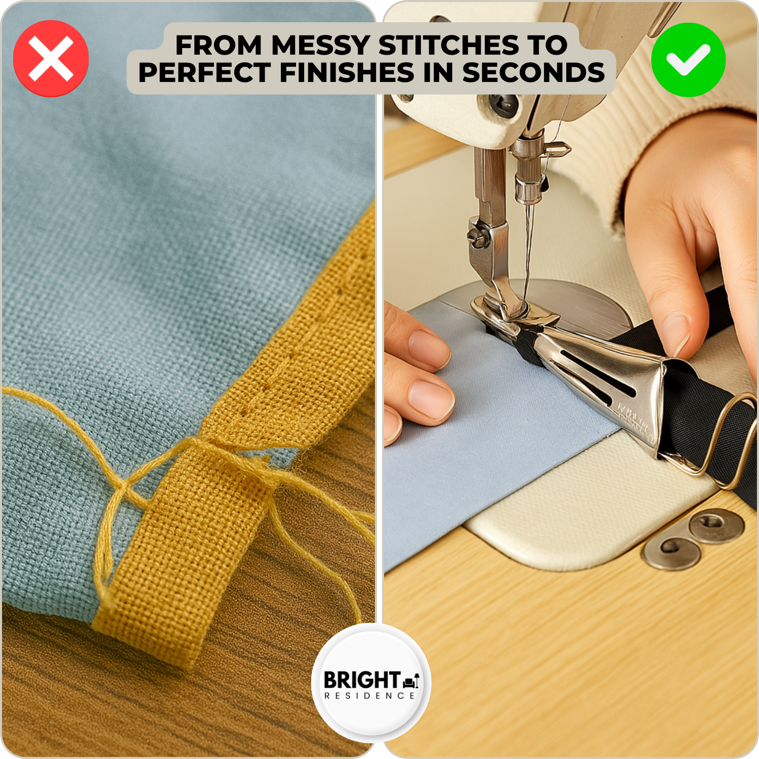 TailorEdge™ - Edge folder for sewing machines