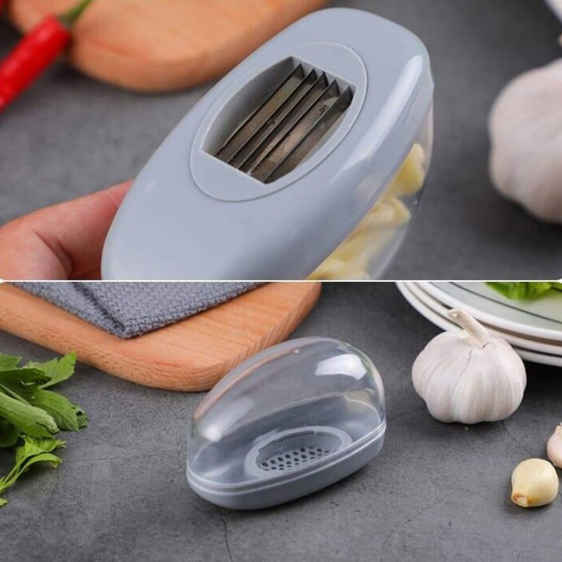 1+1 FREE  | GarlicSnap - Hand-pressed garlic slicer