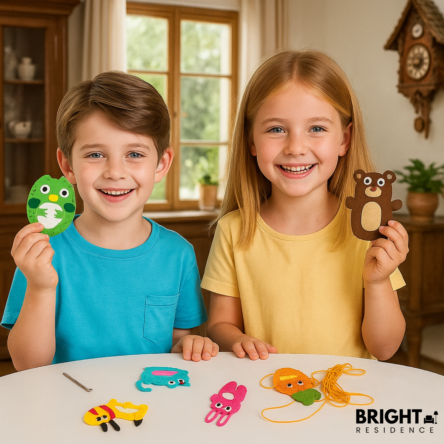 MagicStitch - Funny sewing kit with animals for children