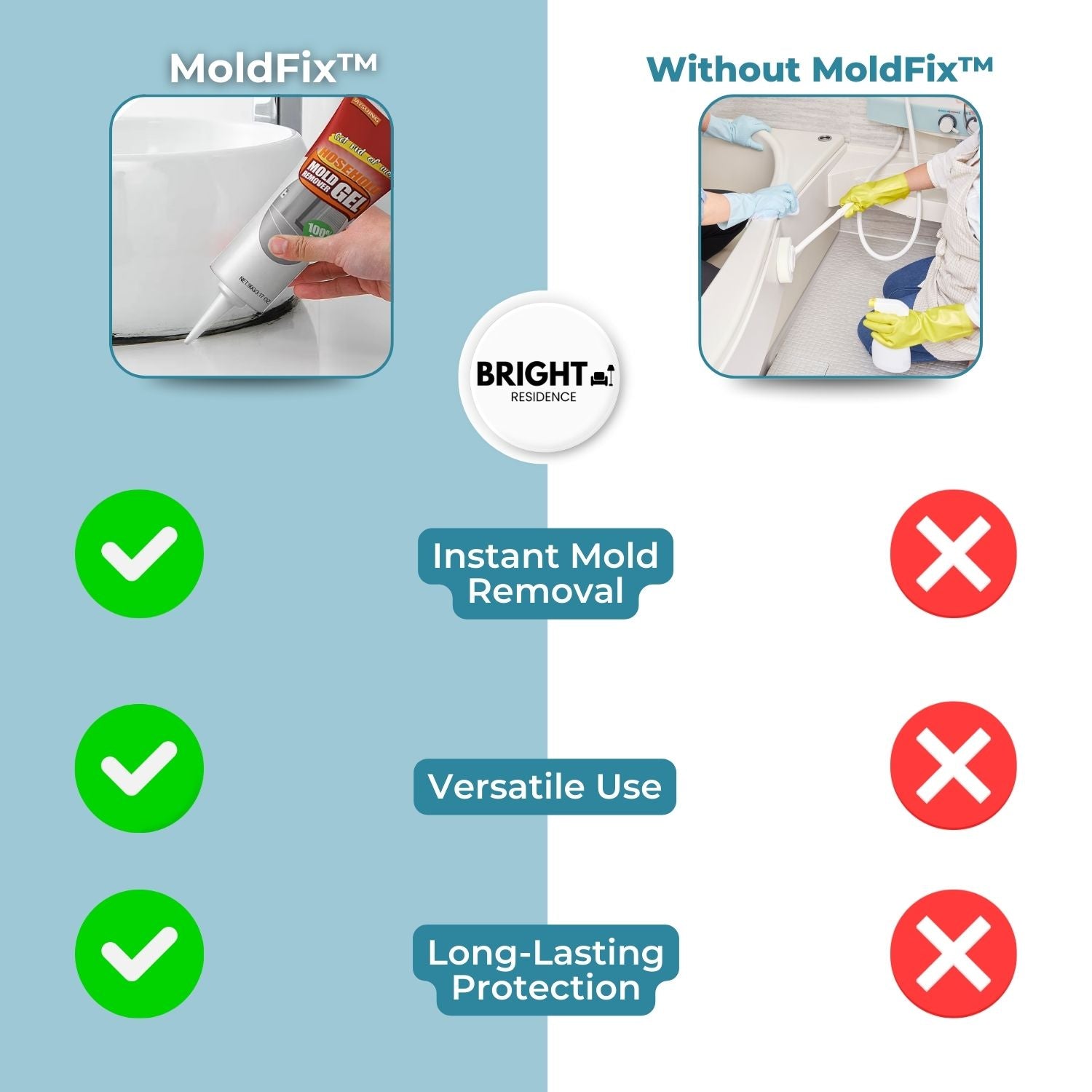 1+1 FREE | MoldFix™ - Powerful mold remover