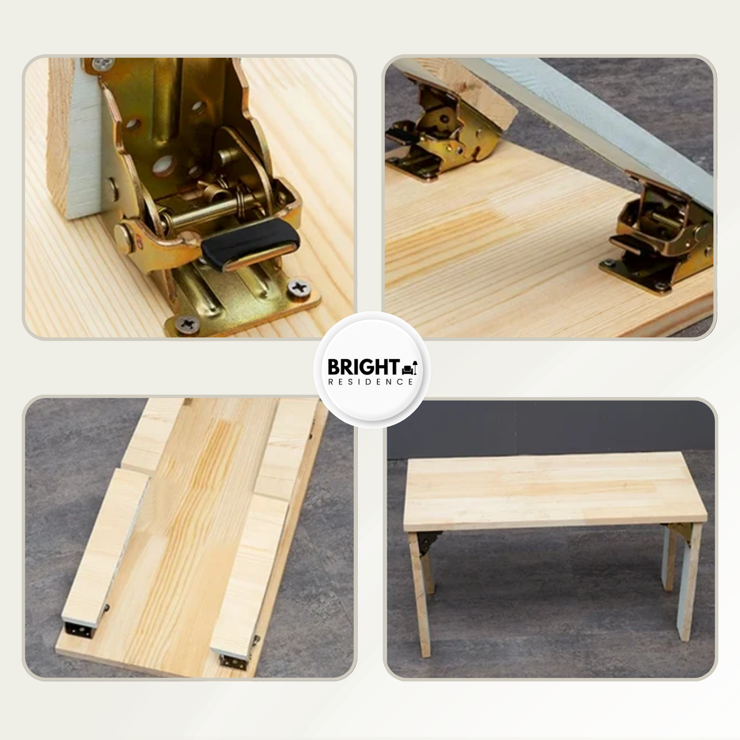 FlexHinge™ - folding hinge for space-saving solutions!