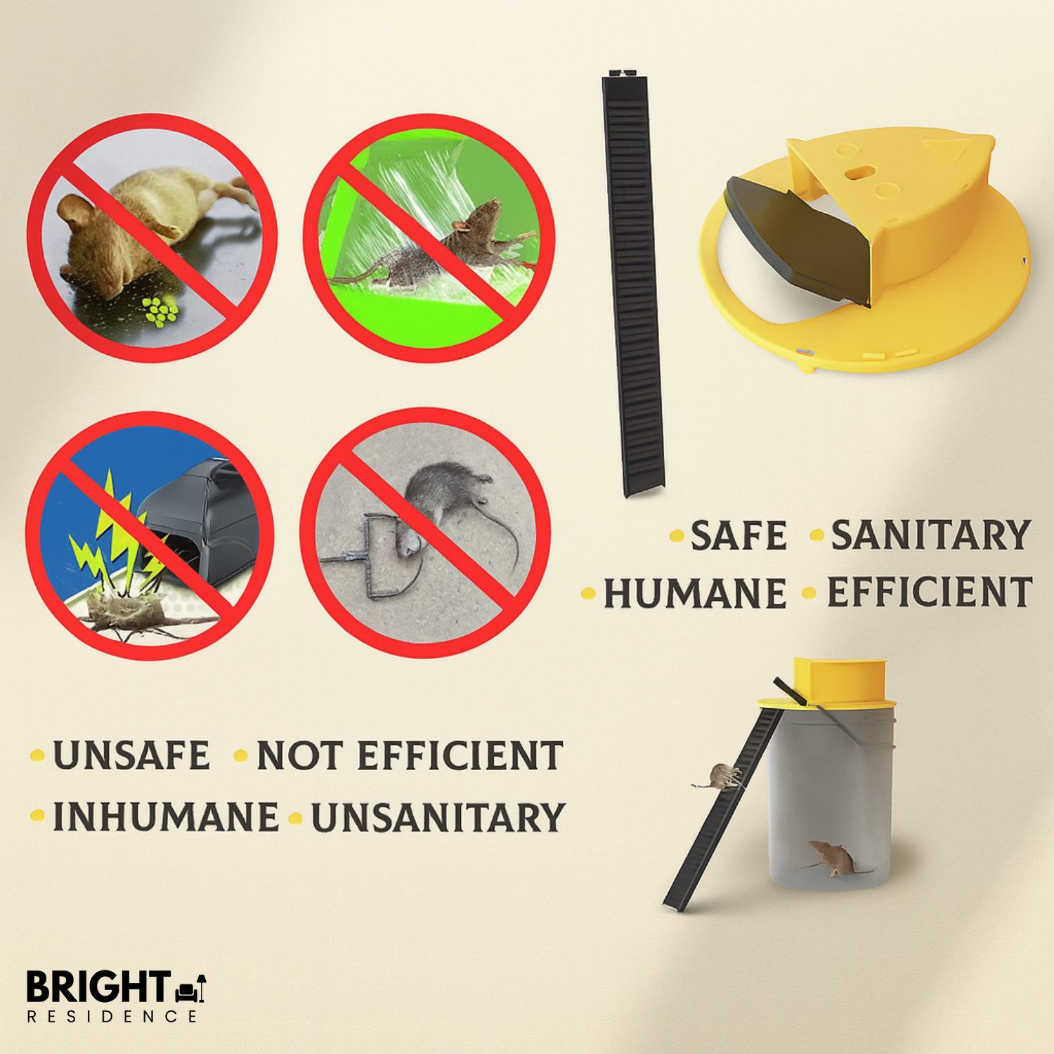 50% DISCOUNT | Flip & Slide™ - Catch pests the pet-friendly way!