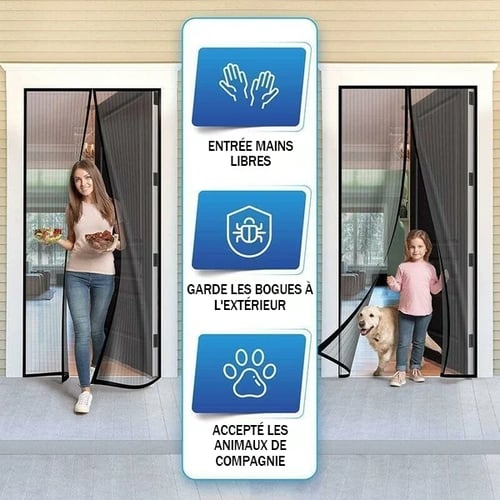 MagnetoMesh - Fresh air without insects