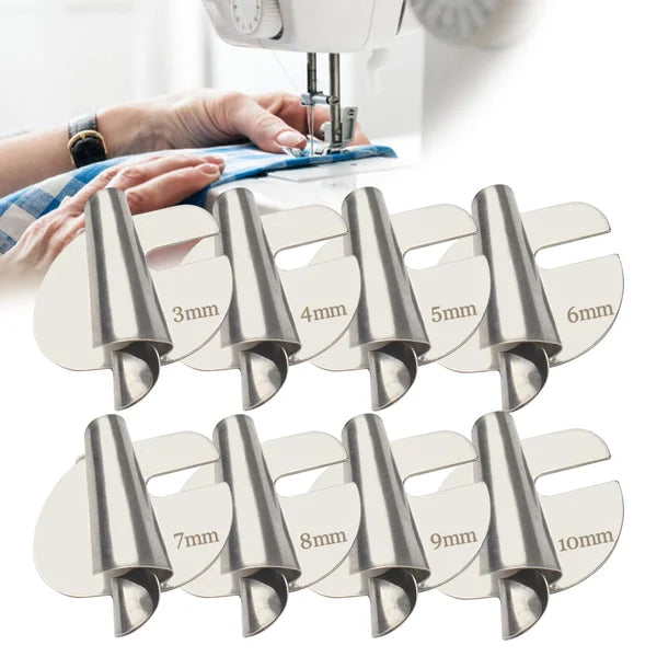 50% DISCOUNT | SewPerfekt™ - Spiral sewing tube hem foot - set of 8 pieces