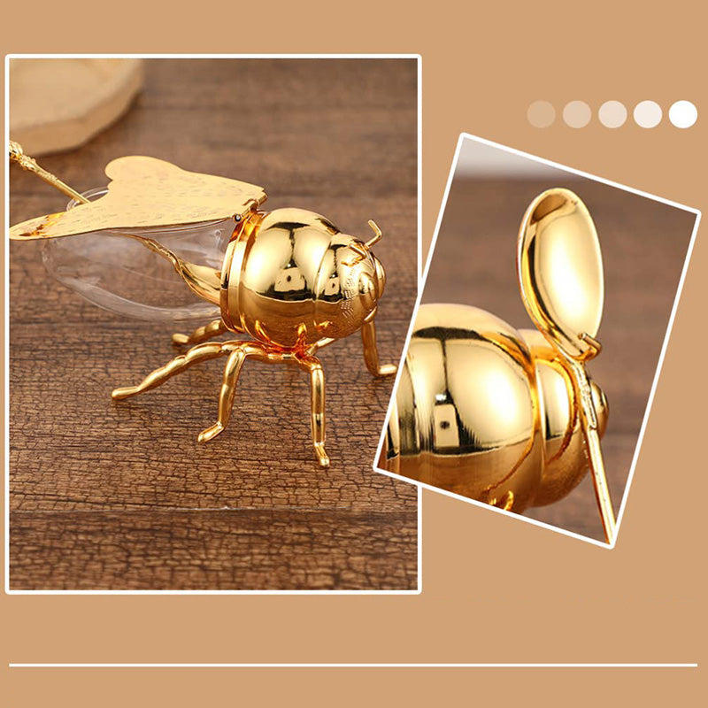 LuxeBee – Stylish Honey Pot with Unique Design