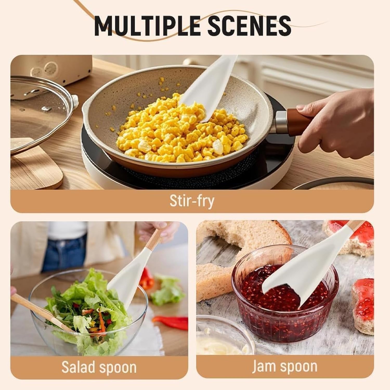 1+1 FREE | CookEase Duo – The Ultimate Spoon for Effortless Cooking