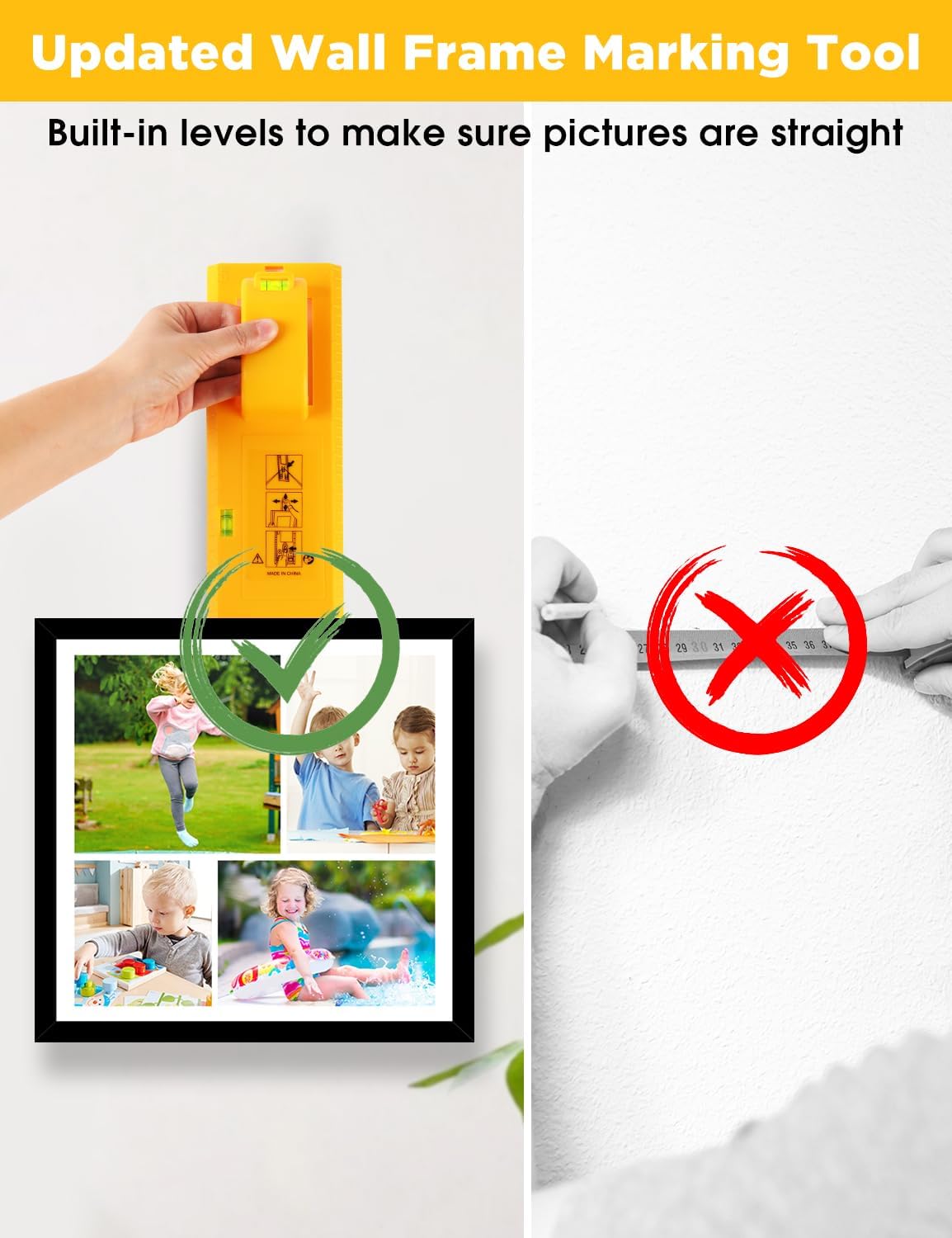 PerfectFrame™ - Hang up photos perfectly