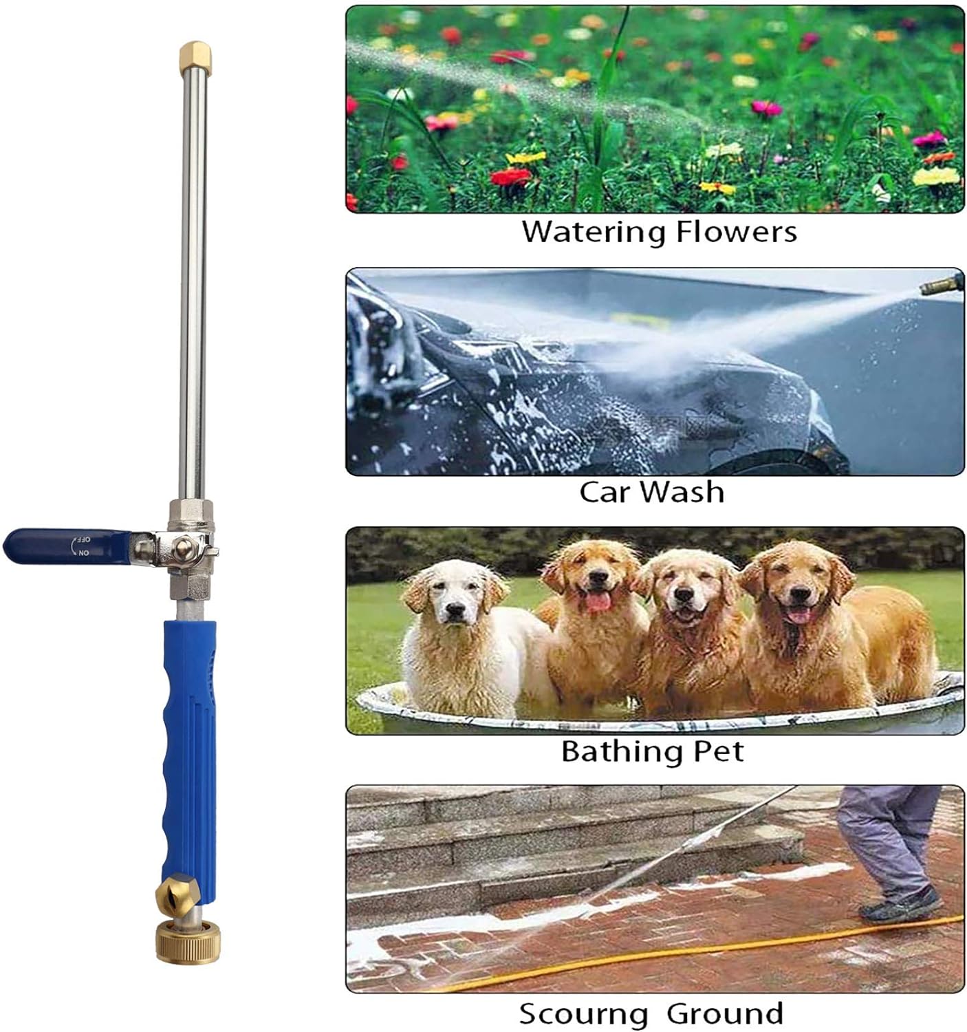 JetClean – Effortless Outdoor Cleaning with No Bending!