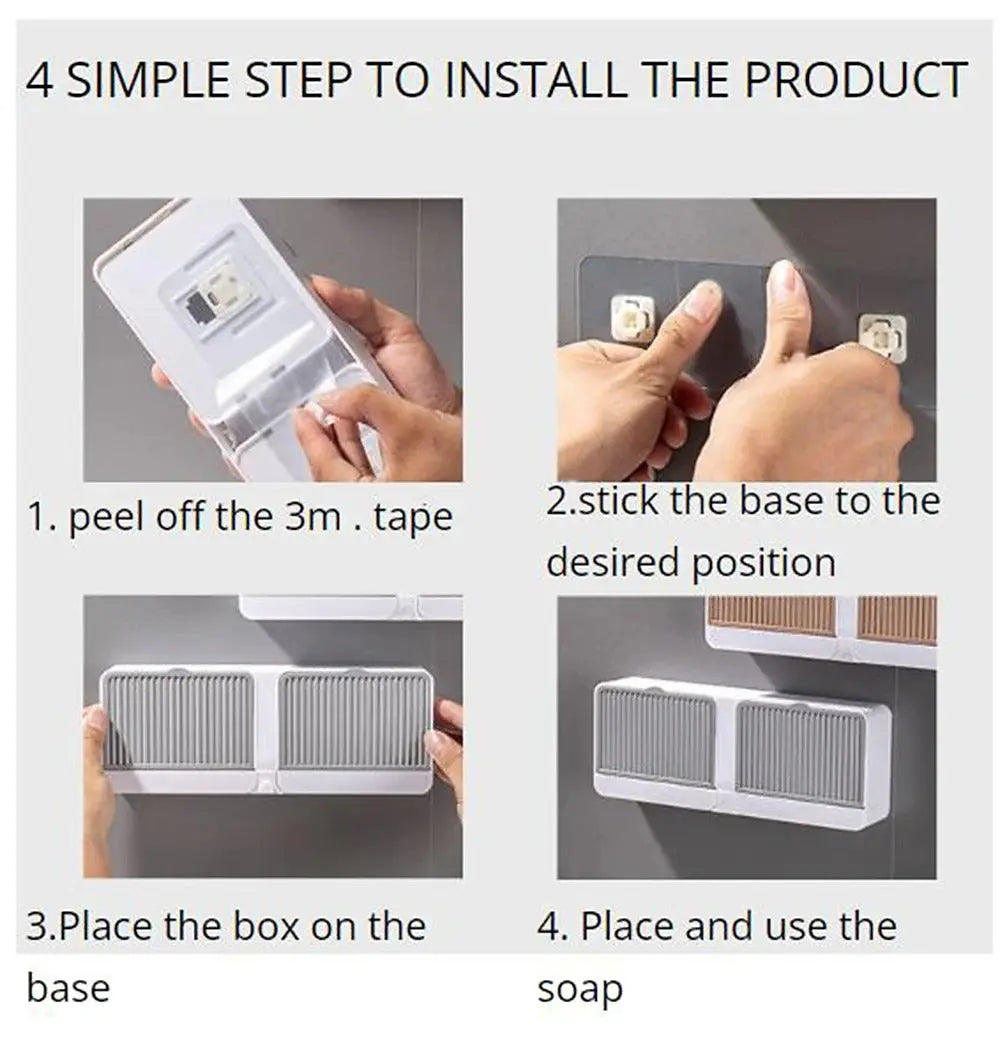 DryNClean – Never soggy soap pieces again!