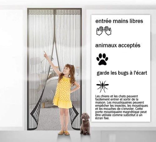 MagnetoMesh - Fresh air without insects