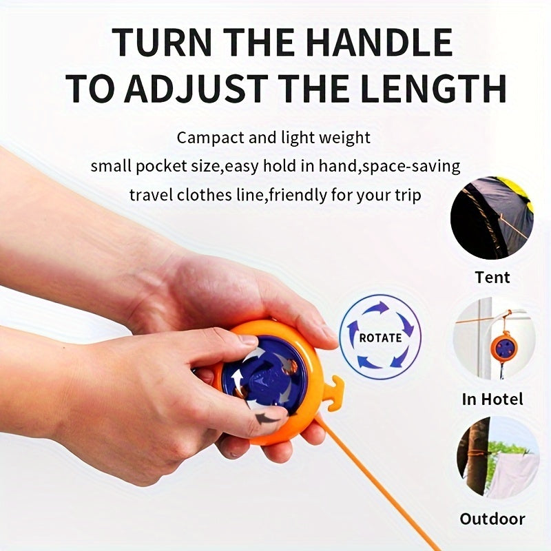 TravelDry Flex – Ultimate Portable Clothesline for Outdoor Adventures