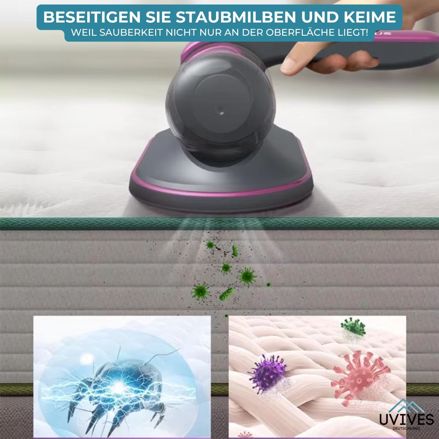 MiteBuster - Vacuum Cleaner for Removing Household Mites