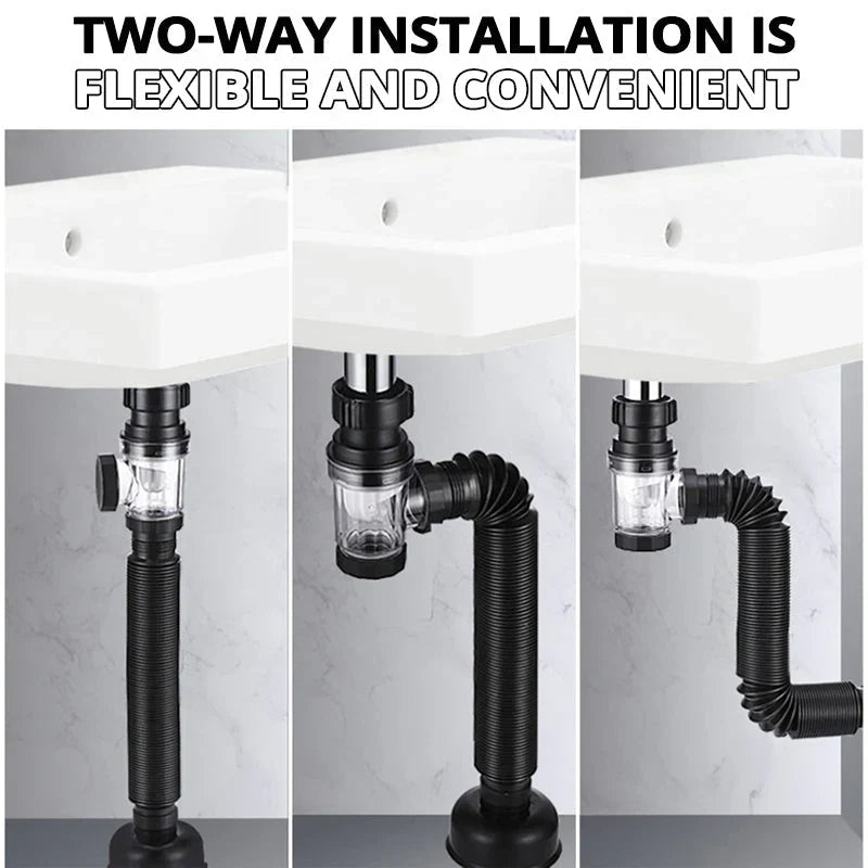 1+1 FREE | PipeGuard - Odor and clog-proof drain pipes for sinks