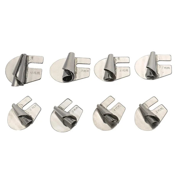 50% DISCOUNT | SewPerfekt™ - Spiral sewing tube hem foot - set of 8 pieces