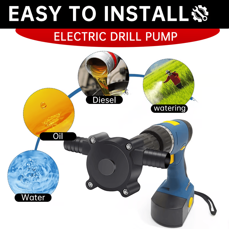 DrillPump Pro – Transform Your Drill into a Powerful Liquid Pump